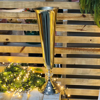 Vaso Decorativo Dourado – 50cm