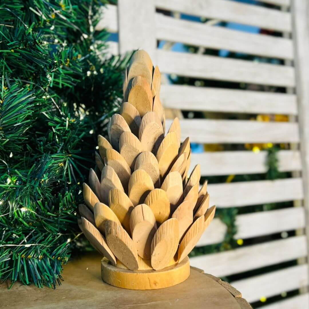 Natal  Pinha Decorativa