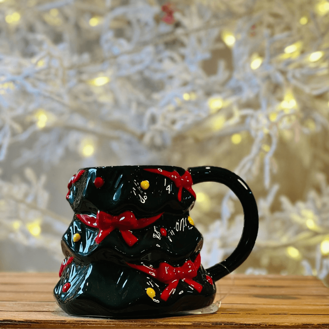 Caneca Natalina Pinheiro - 11cm