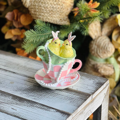 Pintinho na Xícara (Alice no País das Maravilhas) - 14cm