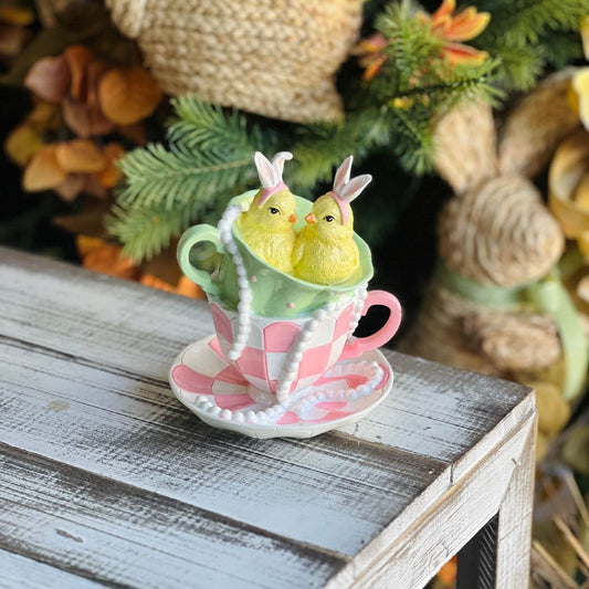 Pintinho na Xícara (Alice no País das Maravilhas) - 14cm