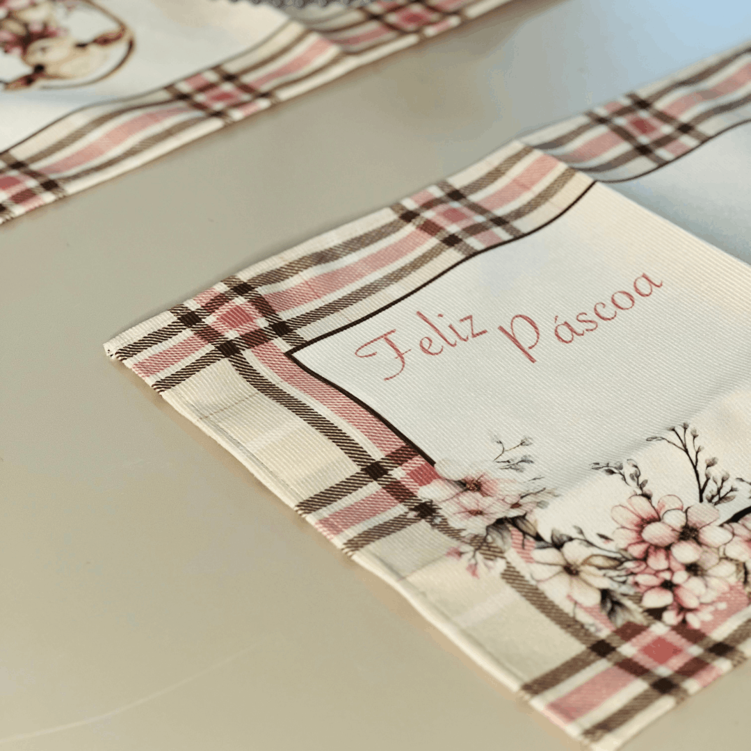 Jogo Americano de Páscoa Ovelha 48x30,5cm / 2un