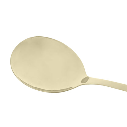 Conjunto 2 Peças Aço Inox para Salada Positano Dourada 27cm