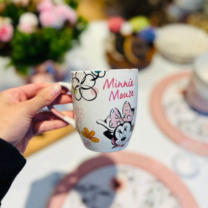 Caneca Cerâmica Minnie Rosa - 330ml