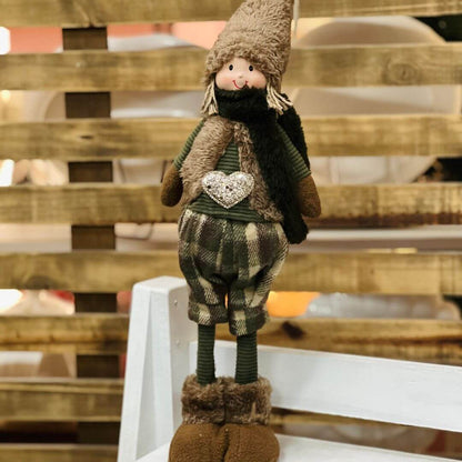 Boneco Natal Menino em Pé – 53cm