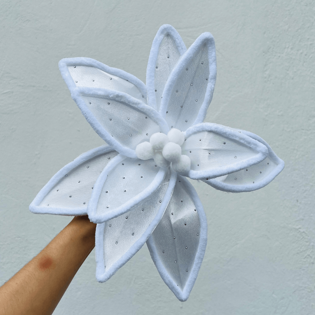 Haste Poinsettia Veludo D – 32cm