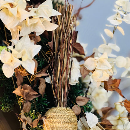 Cenoura Decorativa Bege - 65cm