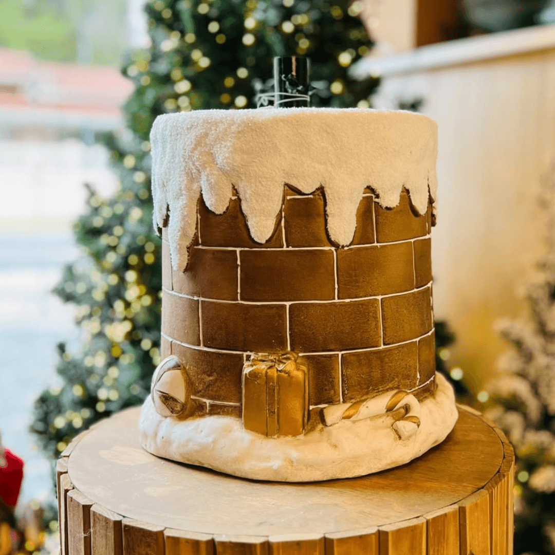 Base de Árvore de Natal Decorada – 44 cm