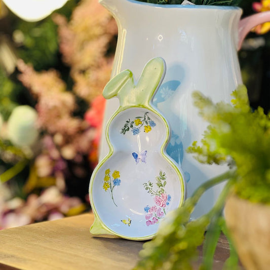 Petisqueira Decorativa Coelho Bosque Encantado - 17cm