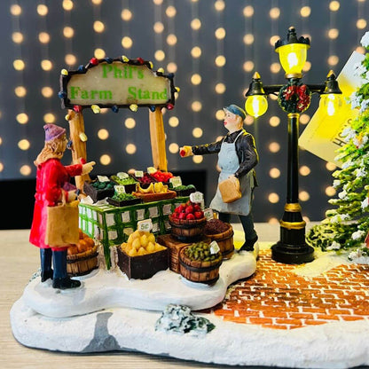 Cenário Vila Com LED - 22cm