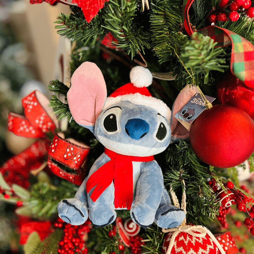 Stitch Natalino de Pelúcia 30cm