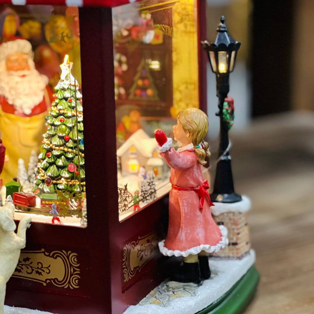Cenário Loja Toys com LED, Movimento e Música – 13 x 17cm