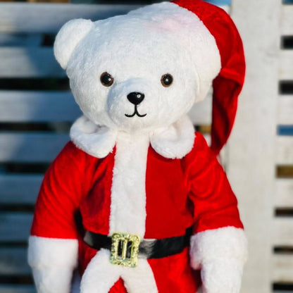 Dec Urso Noel com Led  - 38 cm