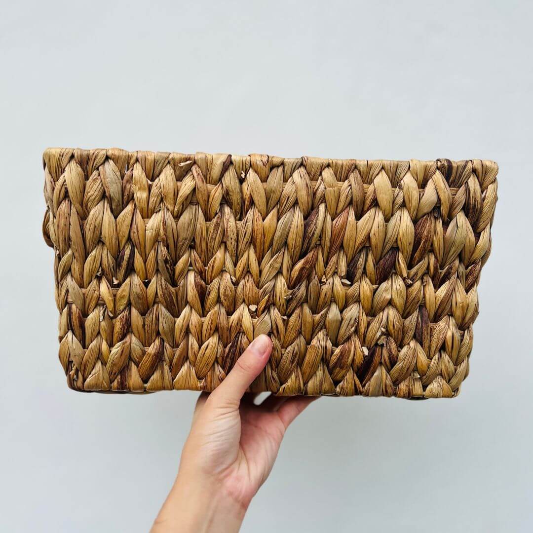 Cesta Organizadora SeaGrass Natural - 34x19x18cm (M)