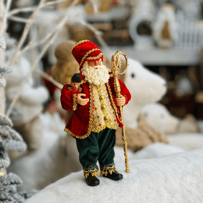 Papai Noel Colecionável King 30cm
