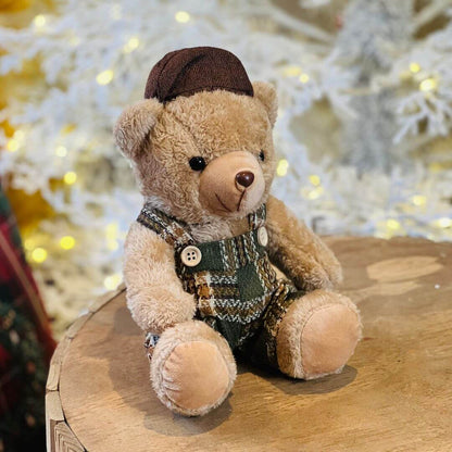 URSO NATAL MENINO - 20cm