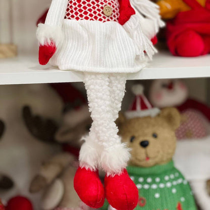 Boneco de neve com gorro de Urso - 50cm