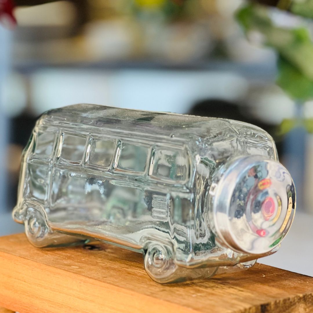 Baleiro Combi Transparente - 10cm