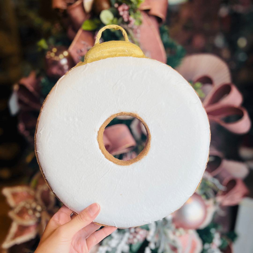Donut Natalino para Pendurar 29x25cm