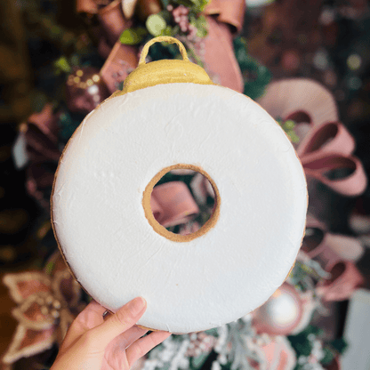 Donut Natalino para Pendurar 29x25cm