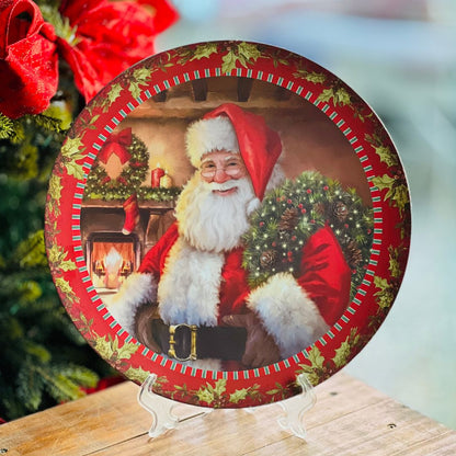 Sousplat Papai Noel - 33cm