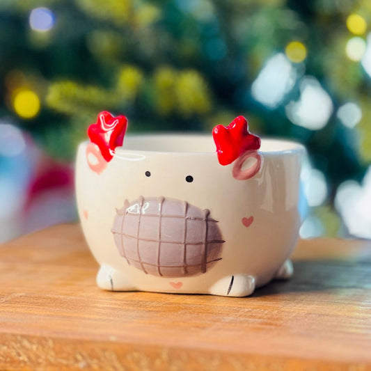 Bowl de Natal Cervo - 8cm