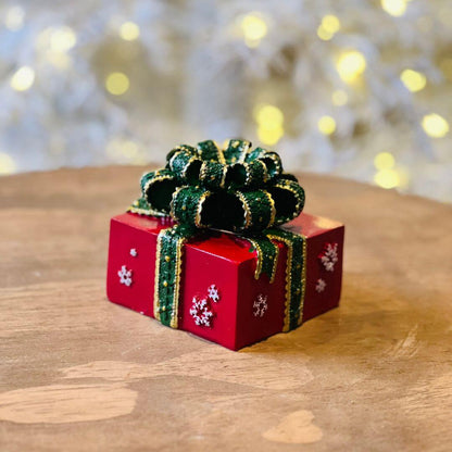 Porta-Velas Natal Presente – 8,5cm