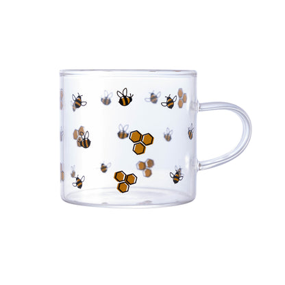 Caneca de Vidro Bee - 125ml