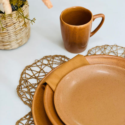 Caneca Slim Organic Terracota - 10cm