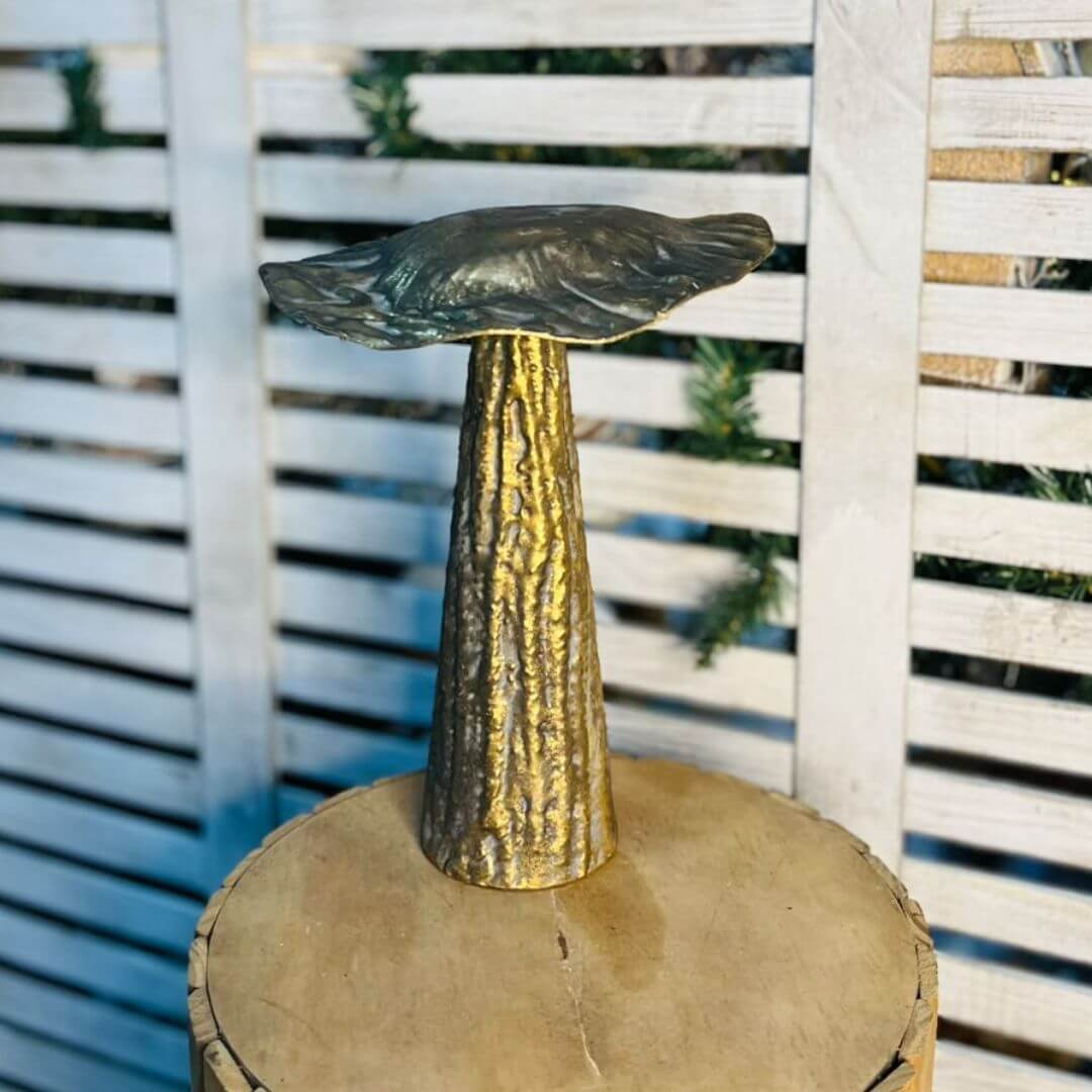 Cogumelo Metalico - 28,5cm27cm