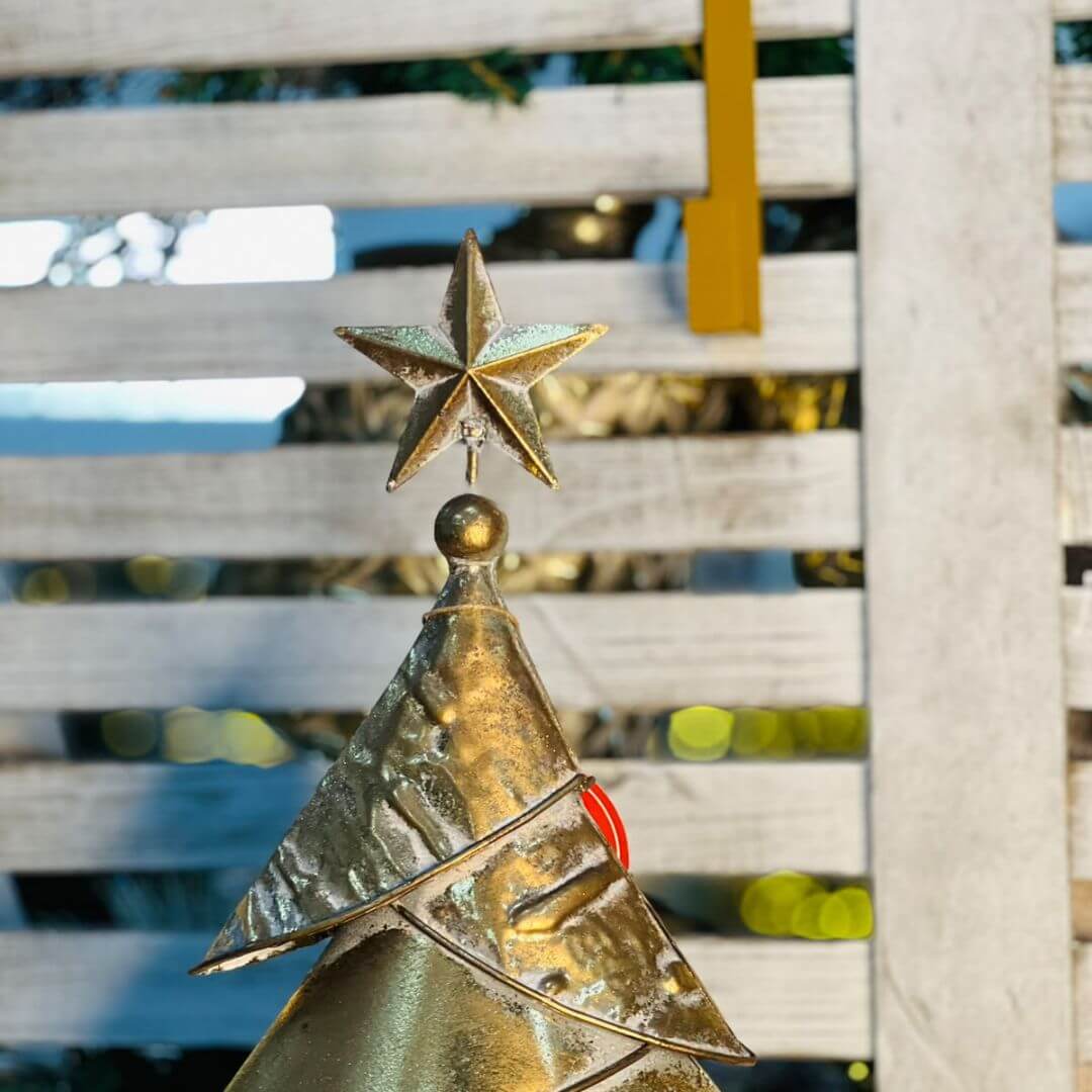 Arvore Metalizada - 30cmx12cmx58cm
