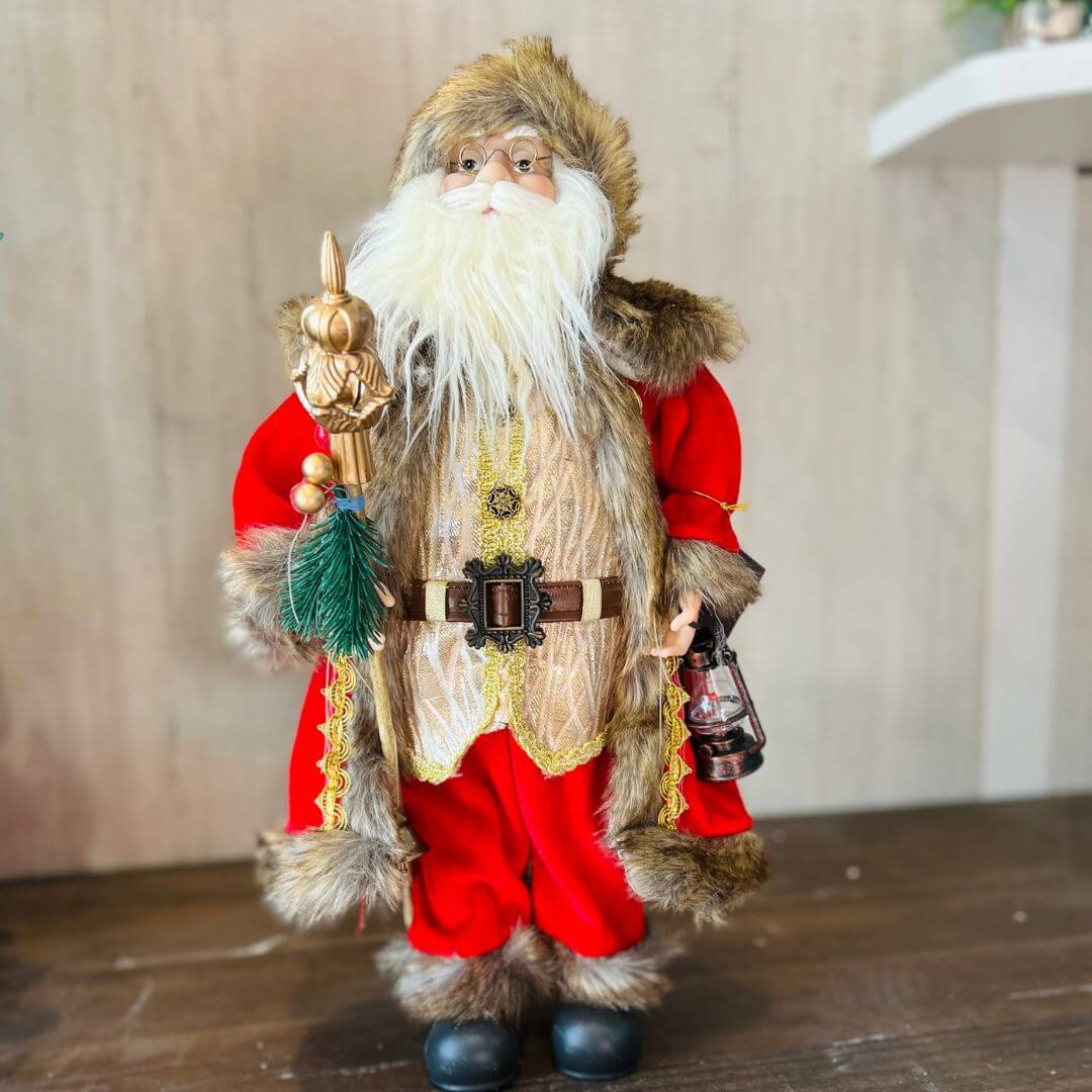 Papai Noel em Pé com Presentes – 46cm