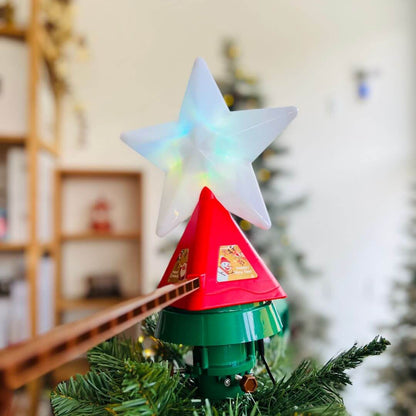 Topo de Árvore de Natal com Som e Movimento - Bivolt 