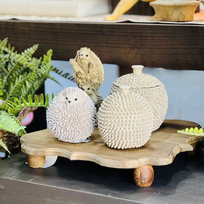 Pote Decorativo Em Poliresina - 11cm