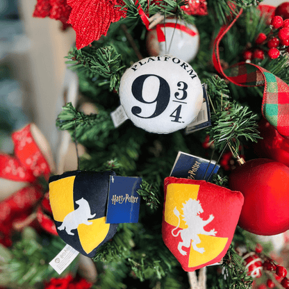 Enfeite Brasão Lufa Lufa 10cm - Harry Potter