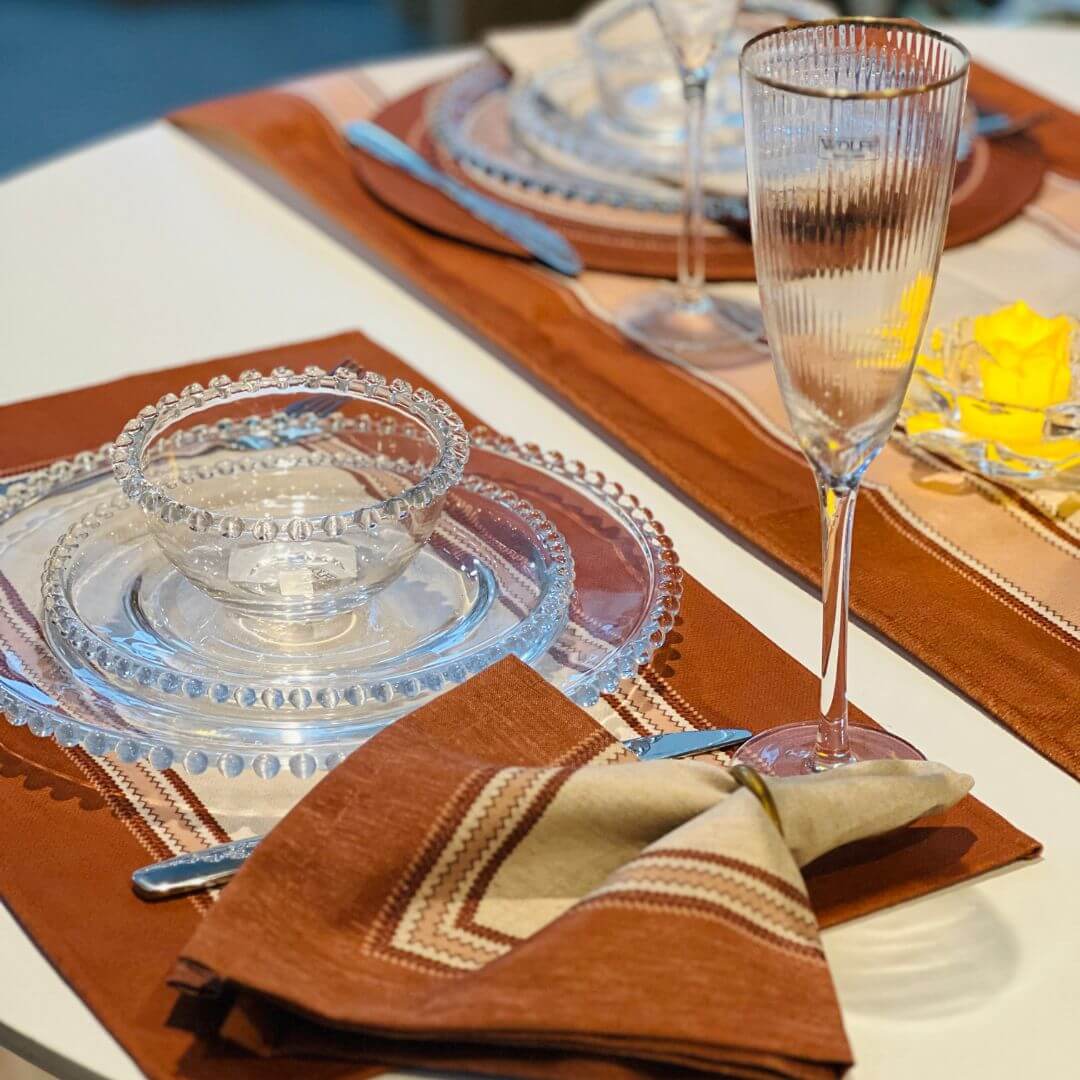 Jogo Americano Delicadeza Terrena 48cmx30,5cm