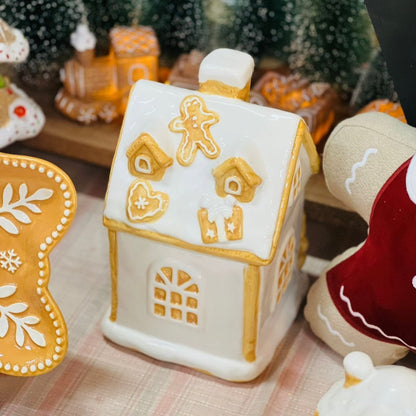 Casinha Ginger com Tampa - 23x13,5x13,5cm