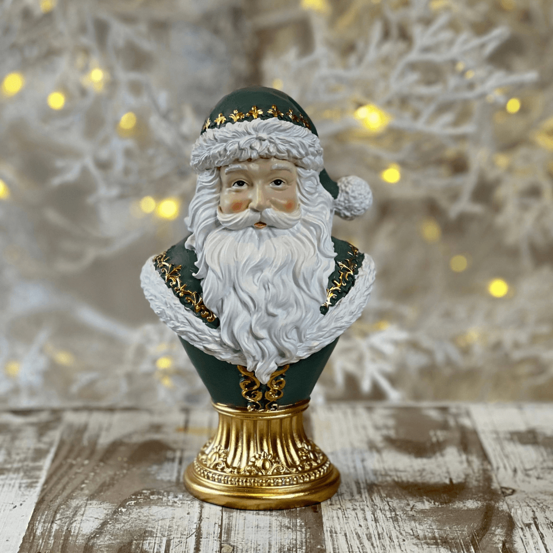 Papai Noel Decorativo de Natal em Resina – 21cm