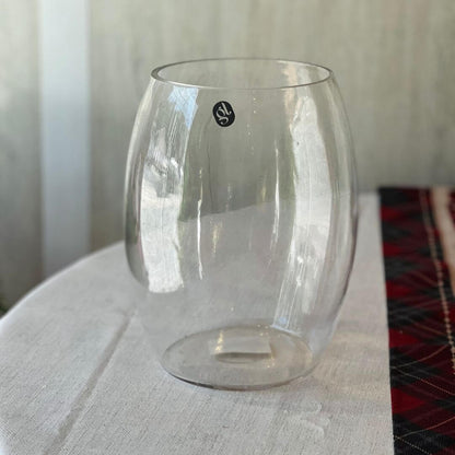 Vaso de Vidro Transparente