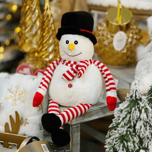 Boneco Neve Natalino de Pelúcia 40cm