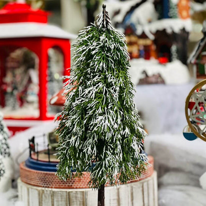 Pinheiro Mesa Nevado Verde - 50cm