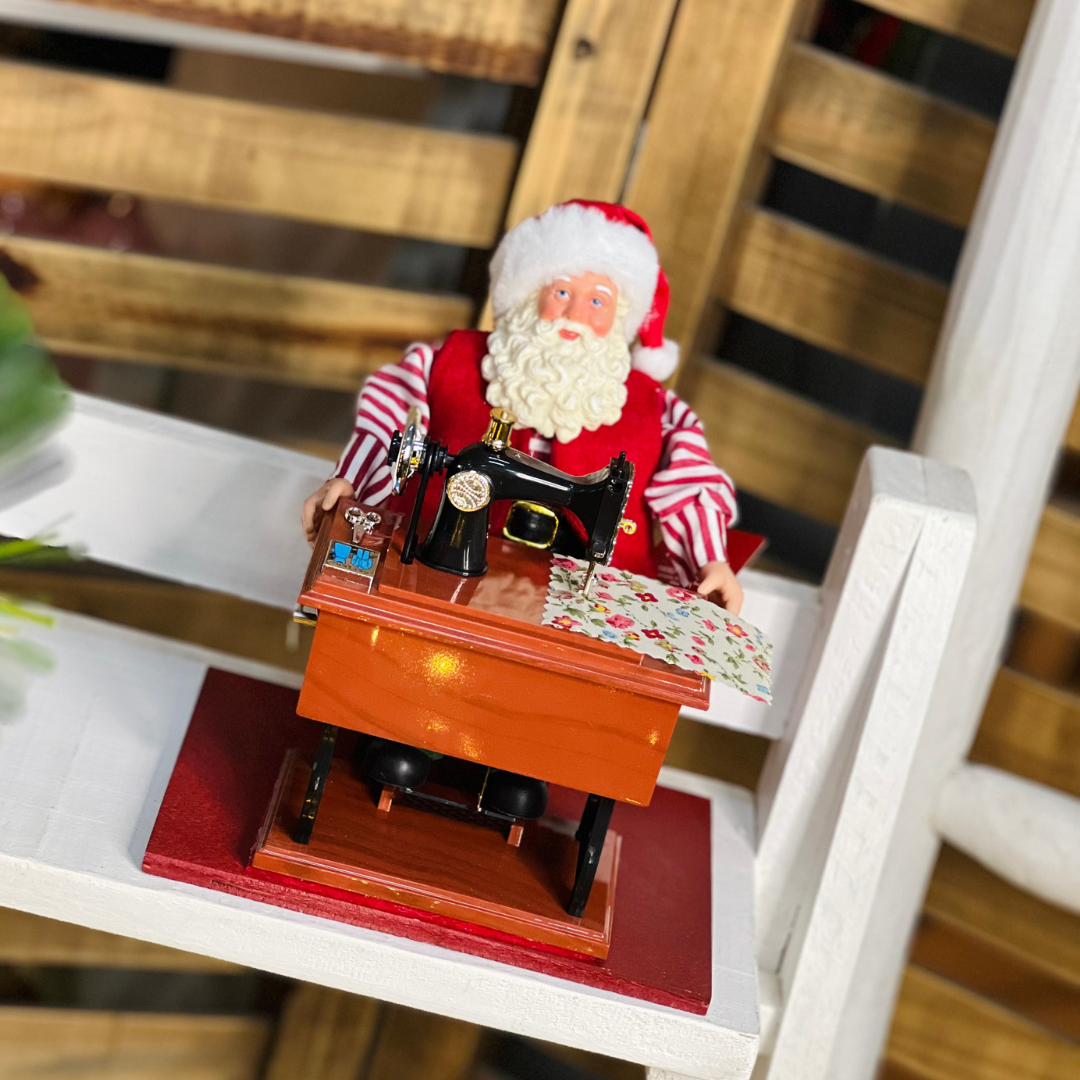 Papai Noel Alfaiate Musical – 23cm