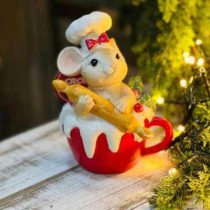 Ratinha Chef na Xícara | 14cm