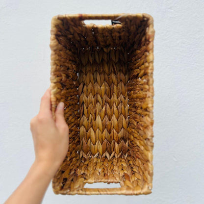 Cesta Organizadora SeaGrass Natural - 34x19x18cm (M)