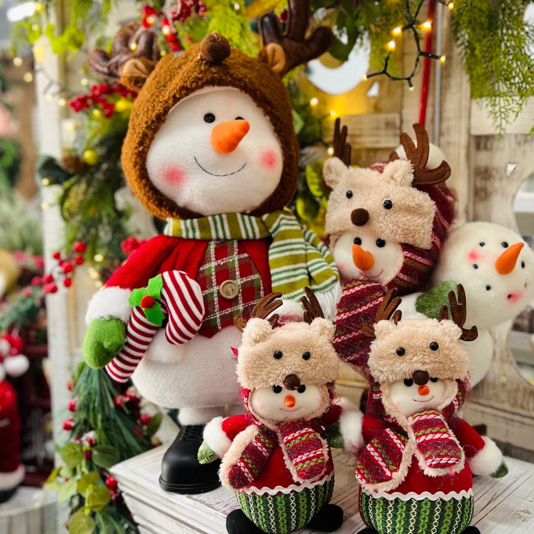 Boneco de Neve Natal Fantasiado - 46cm