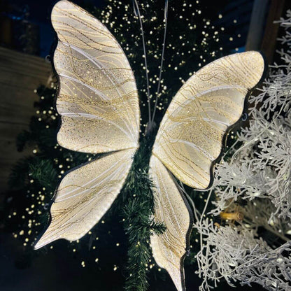 Borboleta Decorativa com Luz Warm – 80cm