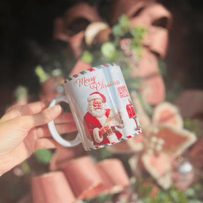 Caneca de Porcelana Cartas para o Papai Noel 300ml