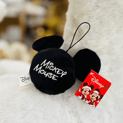 Enfeite para Pendurar Mickey Assinatura Preto 10cm
