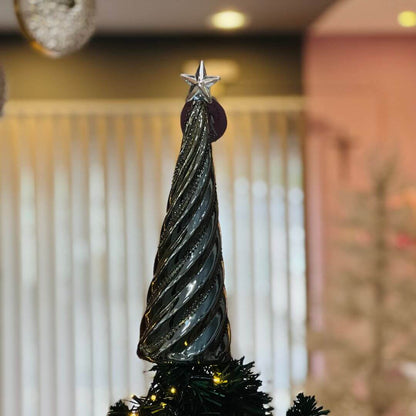 Árvore de Natal Decorativa com Strass | 28cm