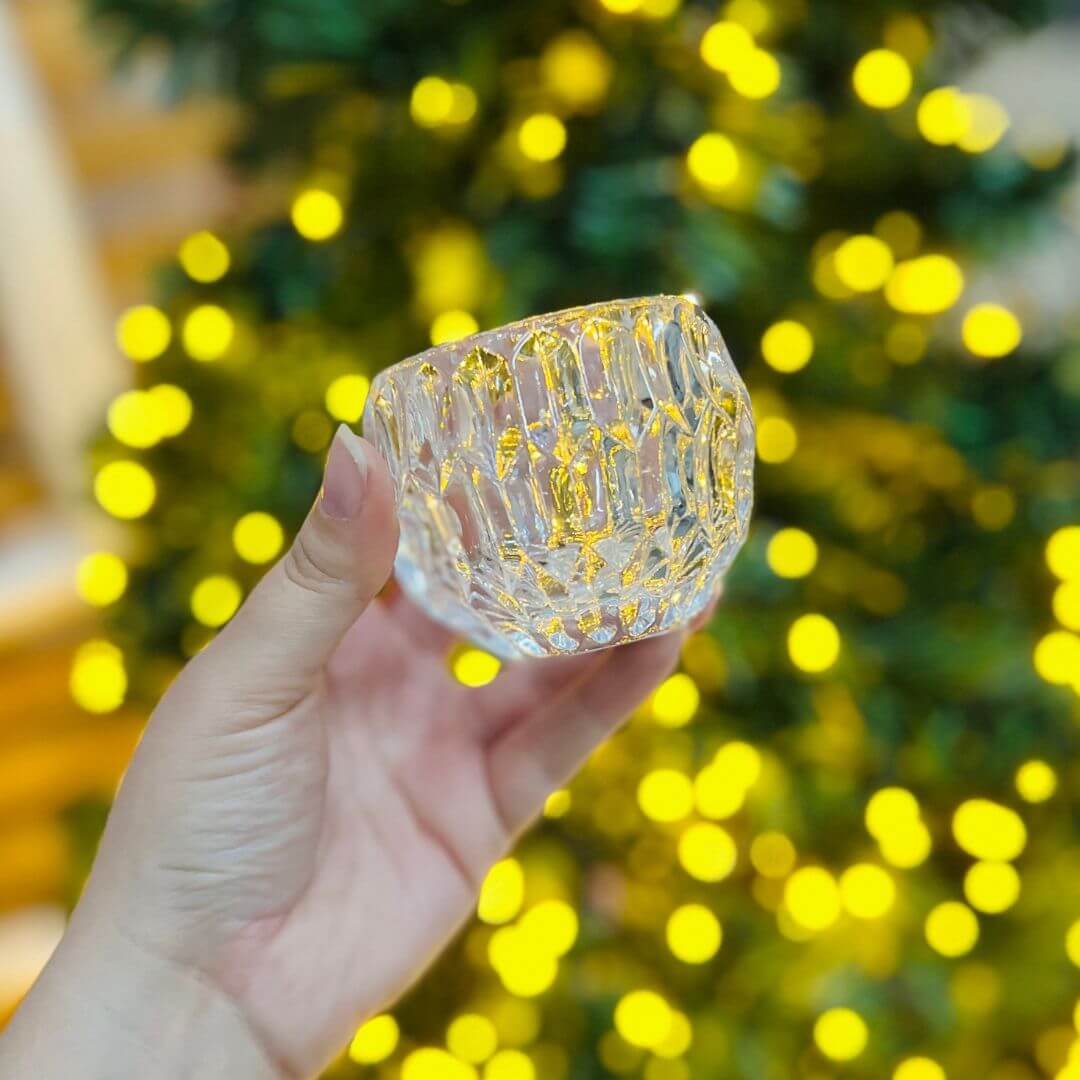 Vaso de Vidro Transparente – 7cm